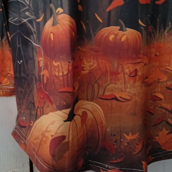 Fall Pumkin Fall Halloween long sleeve tunic Sz L NWOT - Picture 4 of 8